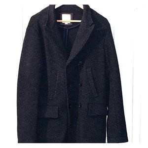 Billy Reid Double-Breasted Peacoat